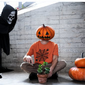 Personalisiert Spiderweb Halloween T-Shirt