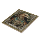Personalisiert Spirit Eagle Tribal Altarpiece Fliese (Seite)