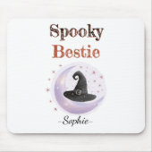 Personalisiert Spooky Bestie Mousepad (Vorne)