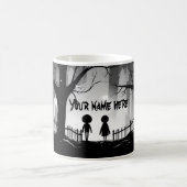 Personalisiert Spooky Gothic Kaffeetasse (Mittel)