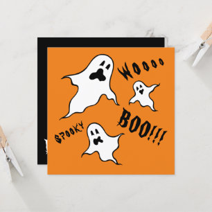 Personalisiert Spooky Halloween Ghosts Einladung