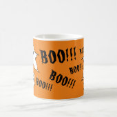 Personalisiert Spooky Halloween Ghosts Kaffeemasch Kaffeetasse (Mittel)