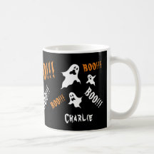 Personalisiert Spooky Halloween Ghosts Kaffeemasch