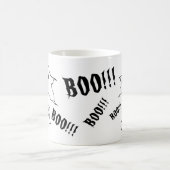 Personalisiert Spooky Halloween Ghosts Kaffeemasch Kaffeetasse (Mittel)