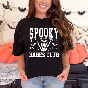 Personalisiert Spooky Halloween Group Uni Party T-Shirt