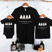 Personalisiert Spooky Season Halloween Ghost Cat T-Shirt