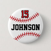 Personalisiert-Sport-Baseball Button (Vorderseite)