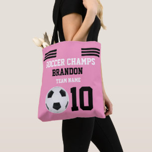 Personalisiert Sport Moderner Trainer Rosa Weiß Tasche