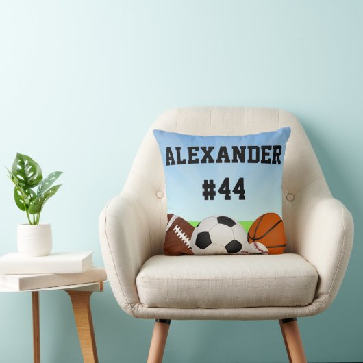 Personalisiert Sports All-Star Individuelle Name K Kissen (Stuhl )