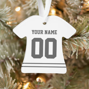 Personalisiert Sports Jersey Style Ornament