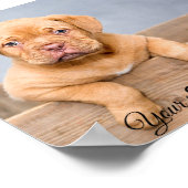 Personalisiert Square Poster Foto drucken. (Ecke)