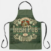 Personalisiert St Patricks Day Irish Pub Funny Schürze (Vorderseite)