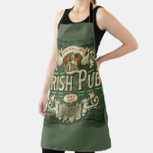 Personalisiert St Patricks Day Irish Pub Funny Schürze (InSitu)