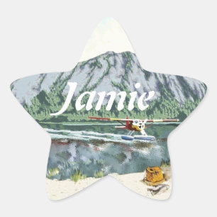 Personalisiert Star Alaskan Bush People Flugzeug Stern-Aufkleber