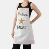 Personalisiert Star Baker Pink Ombre Schürze (InSitu)