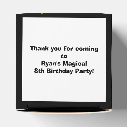 Personalisiert-Star-Begünstigungsboxen Geschenkschachtel (Oben)