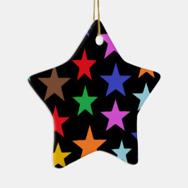 Personalisiert Star Shaped Weihnachts-Keramik Oram Keramik Ornament