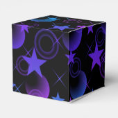 Personalisiert Stars 'n Stuff Pattern Cube Geschenkschachtel (Rückseite)