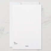 Personalisiert Stationery Multi-Blume Blumenrosa Briefpapier (Rückseite)