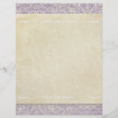 Personalisiert Stationery Vintage französische Reg Flyer (Hinten)