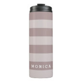 Personalisiert | Staubpflaume Thermosbecher (Vorderseite)