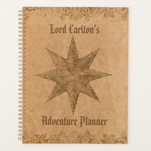 Personalisiert Steampunk Star Planer