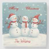 Personalisiert Steinuntersetzer (Vorderseite)