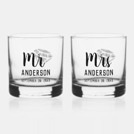 Personalisiert Stemless Whisky Glass Set Whiskyglas