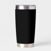 Personalisiert-Sterne-Thermaltumbler Thermobecher (Rückseite)
