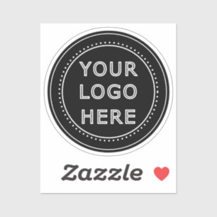 Personalisiert, stilvoll, modern und minimalistisc aufkleber