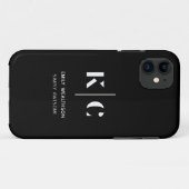 Personalisiert, stilvoll, modern und minimalistisc Case-Mate iPhone hülle (Rückseite (Horizontal))