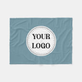 Personalisiert, stilvoll, modern und minimalistisc fleecedecke (Vorderseite (Horizontal))