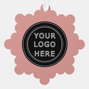 Personalisiert, stilvoll, modern und minimalistisc ornament karte