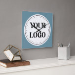 Personalisiert, stilvoll, modern und minimalistisc quadratische wanduhr<br><div class="desc">Dieses Design ist für alle nutzbar. Text,  Farben,  Logo und Bilder können je nach Bedarf hinzugefügt,  geändert oder verändert werden. Vielen Dank.</div>