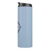 Personalisiert, stilvoll, modern und minimalistisc thermosbecher (Nach rechts gedreht)