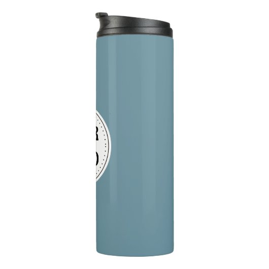 Personalisiert, stilvoll, modern und minimalistisc thermosbecher (Nach rechts gedreht)