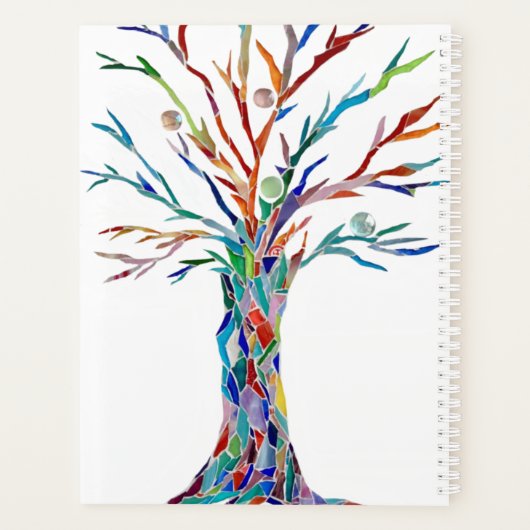 Personalisiert stilvoll planer (Rückseite)