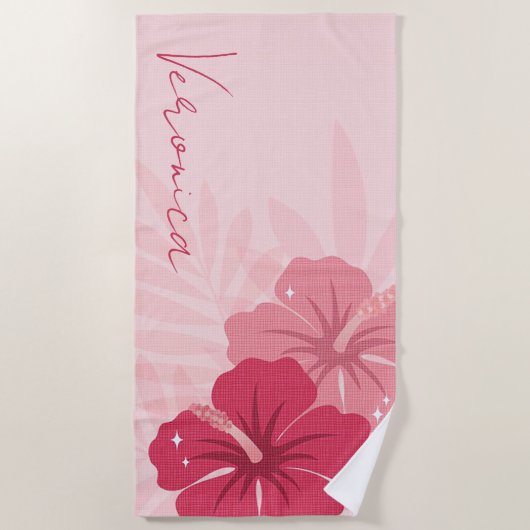 Personalisiert Strandtuch (Vorderseite)