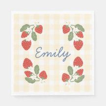 Personalisiert Strawberry Berry Sweet Party Picnic
