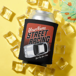 Personalisiert Street Racing Race Auto Motorsport Dosenkühler