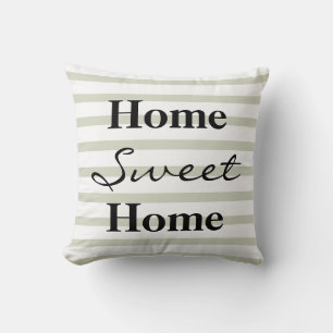 Personalisiert Strickte Zuhause Sweet Zuhause Kissen