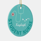 Personalisiert Studierende Krankenversicherung — S Keramik Ornament (Rechts)