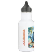 Personalisiert Sunny Dolphin Bliss Edelstahlflasche (Links)