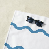 Personalisiert Sunny Dolphin Bliss Strandtuch (Beispiel)