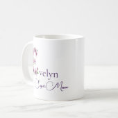 Personalisiert SuperMom Kaffeetasse (Vorderseite Links)