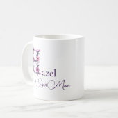 Personalisiert SuperMom Kaffeetasse (Vorderseite Links)