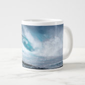 Personalisiert Surfer Coffee Cup Surfthema Jumbo-Tasse (Vorderseite Rechts)