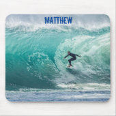 Personalisiert Surfer Maus Pad Mousepad Surfen (Vorne)