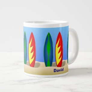 Personalisiert Surfer Typ Kaffeegeschenk Tasse