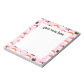 Personalisiert Sushi Notepad Notizblock (Rotiert)